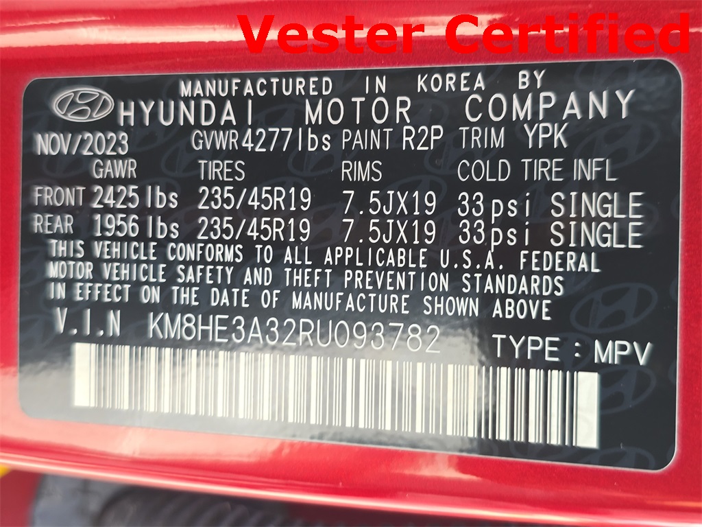 2024 Hyundai Kona Limited photo 34