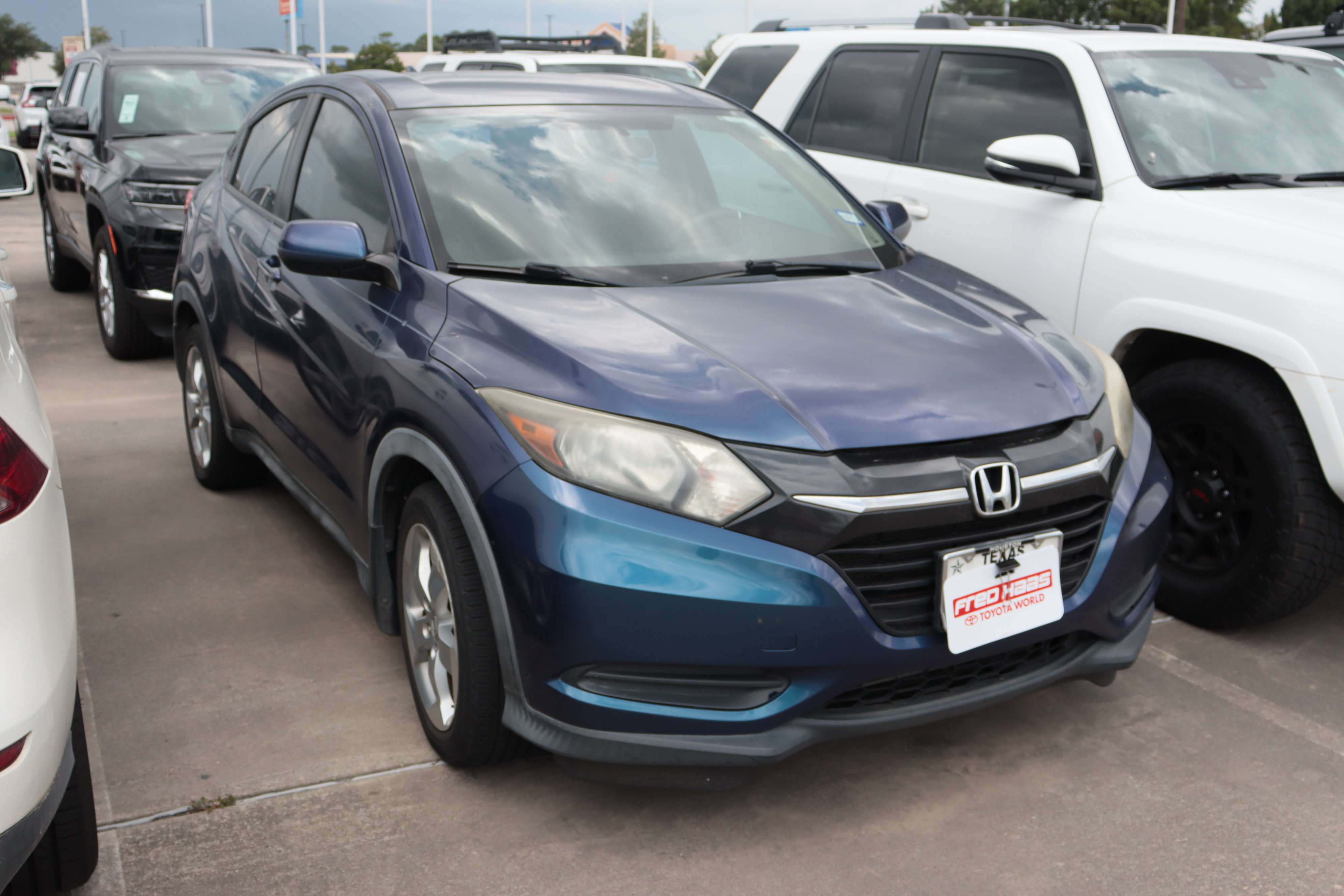 Used 2016 Honda HR-V LX with VIN 3CZRU5H33GM705903 for sale in Spring, TX