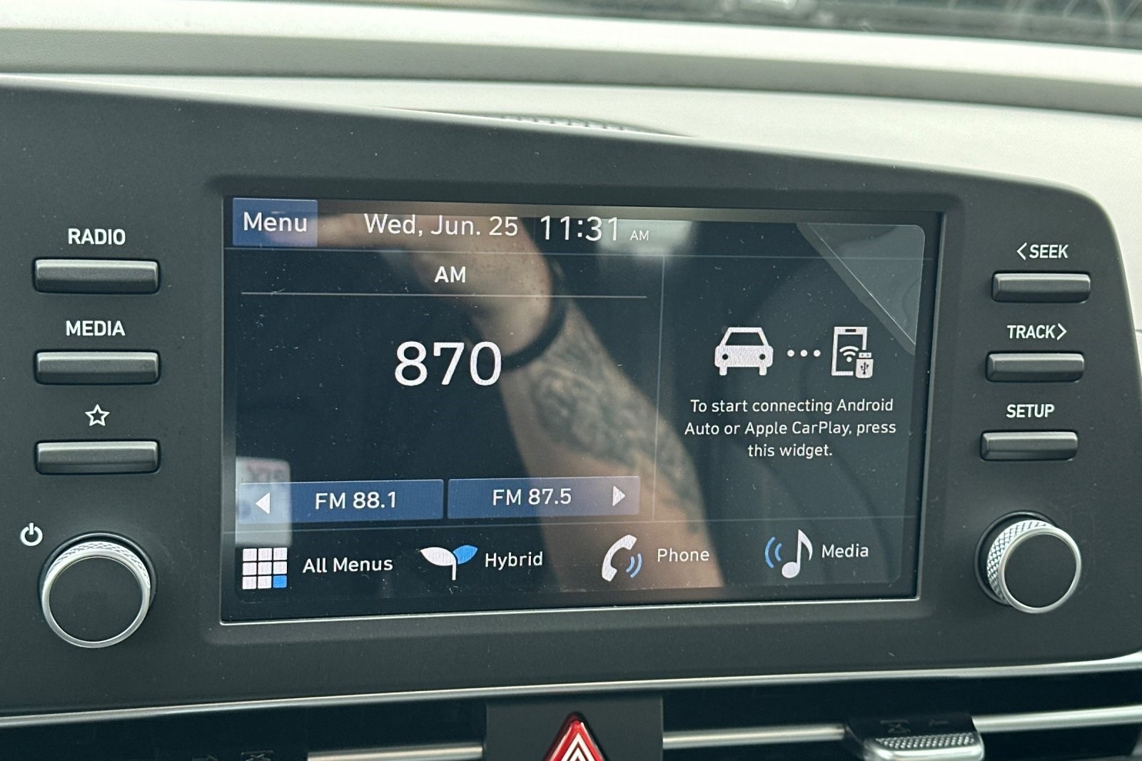 2025 Hyundai Elantra Hybrid Blue photo 19