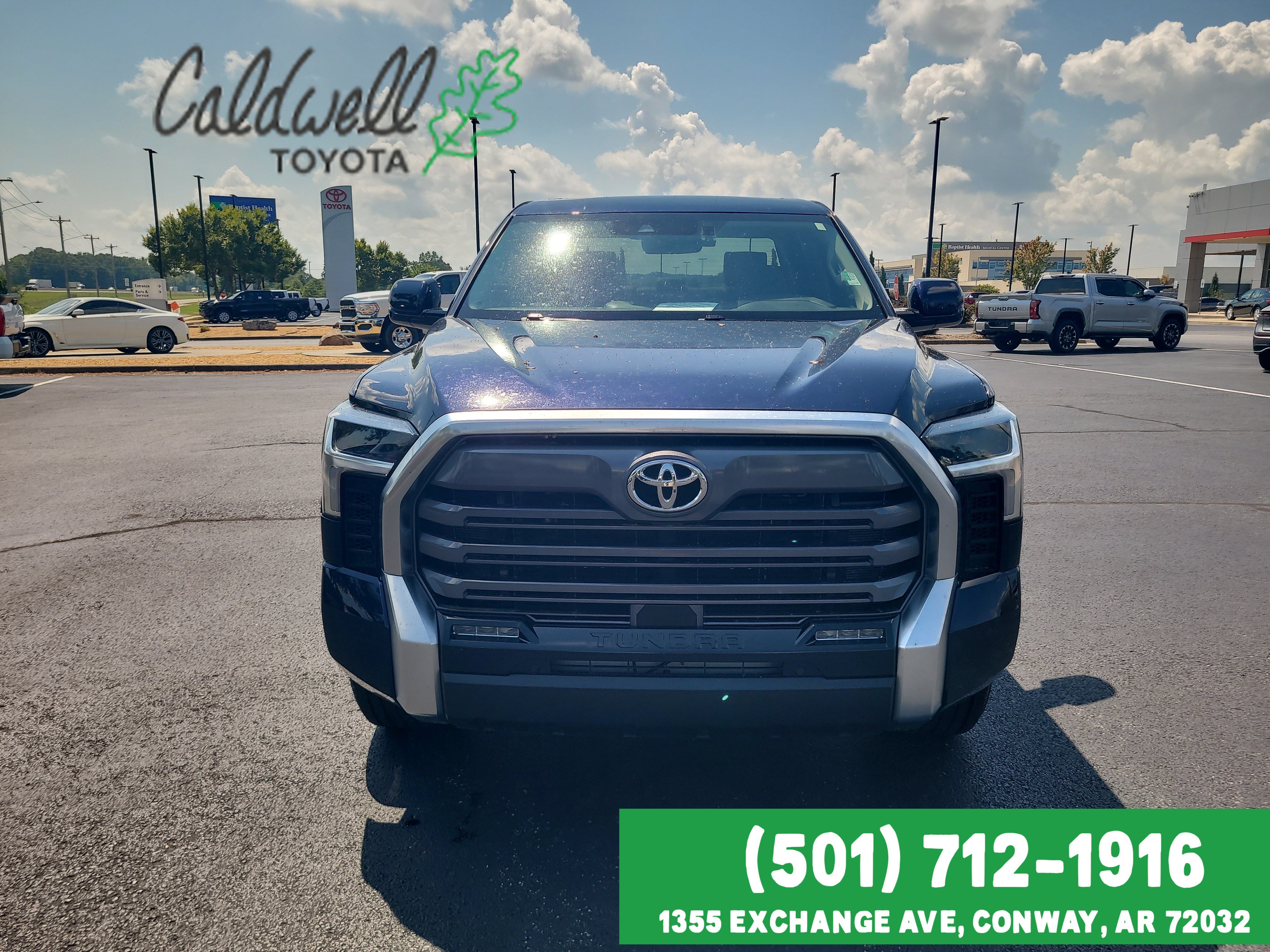 Used 2024 Toyota Tundra Limited with VIN 5TFJA5DB2RX215801 for sale in Little Rock