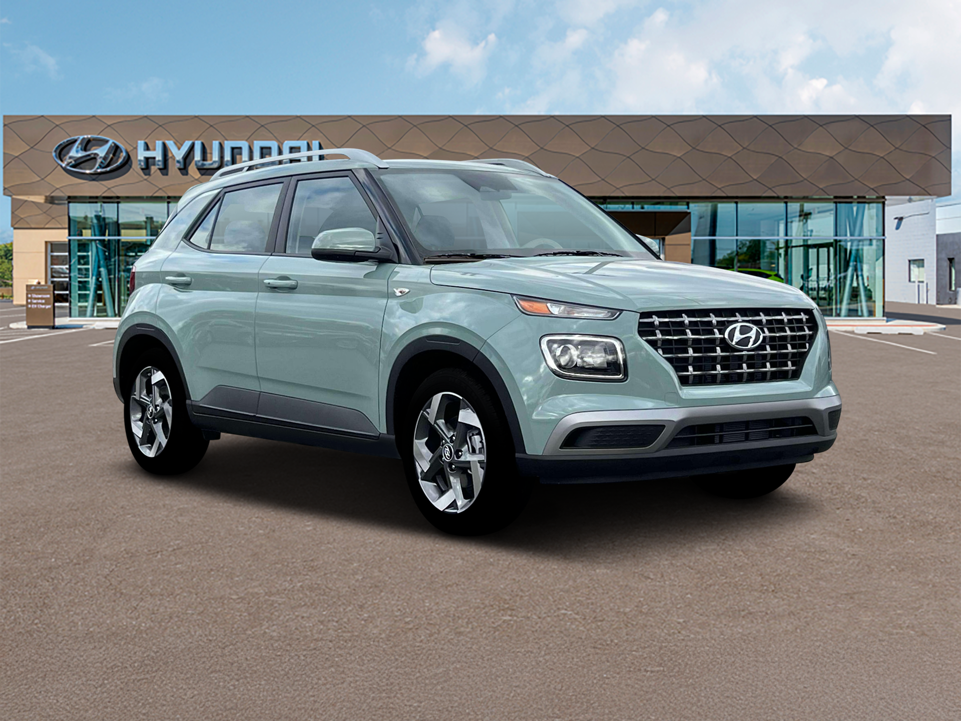 New 2025 Green Hyundai SEL image 11