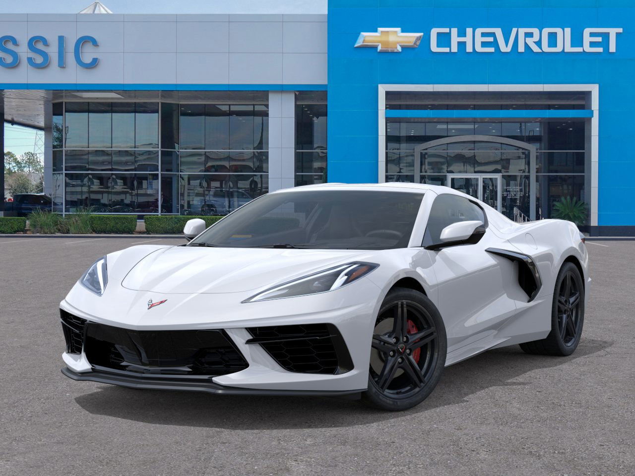 2026 Chevrolet Corvette Stingray 1LT White at Classic Elite Chevrolet Hwy 6