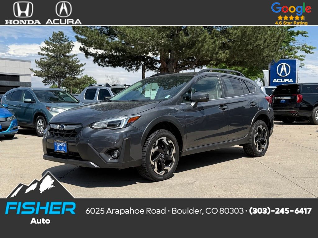 Used 2022 Magnetite Gray Metallic Subaru Limited image 1