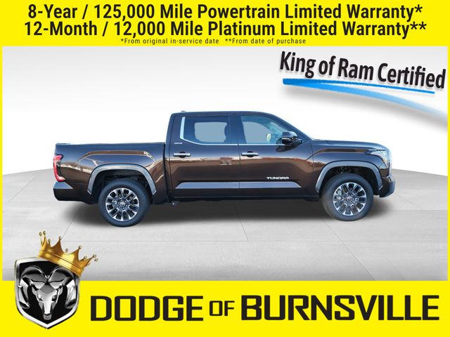 Used 2023 Toyota Tundra Limited with VIN 5TFJA5DBXPX102790 for sale in Burnsville, Minnesota