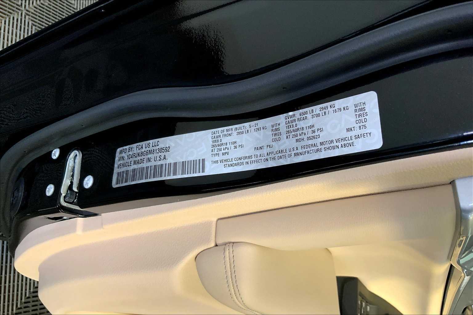 2021 Jeep Grand Cherokee Limited photo 32