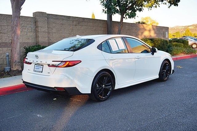 Used 2025 White Toyota SE image 8