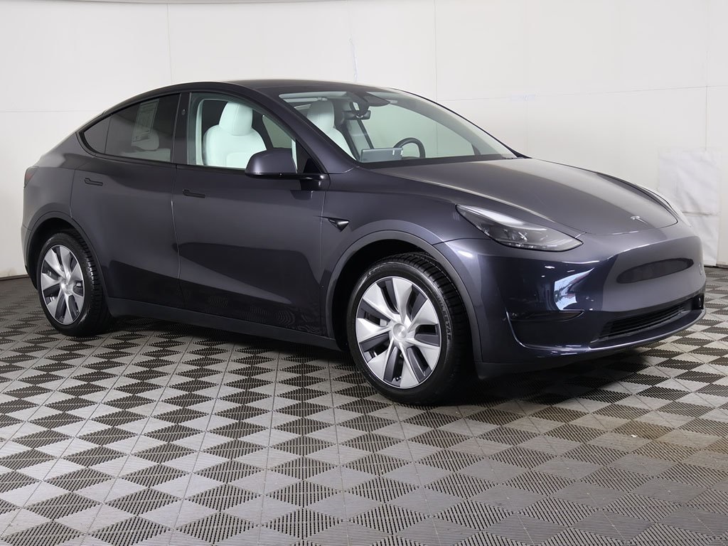 Used 2024 Tesla Model Y Long Range with VIN 7SAYGDEEXRA275951 for sale in Bedford, OH