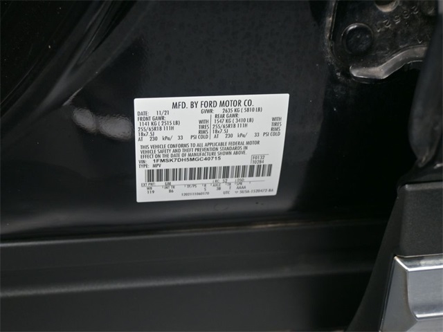 2021 Ford Explorer XLT photo 16