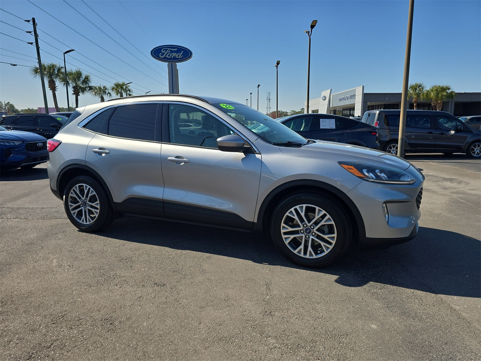 Certified 2022 Ford Escape SEL with VIN 1FMCU0H66NUB82633 for sale in Spring Hill, FL