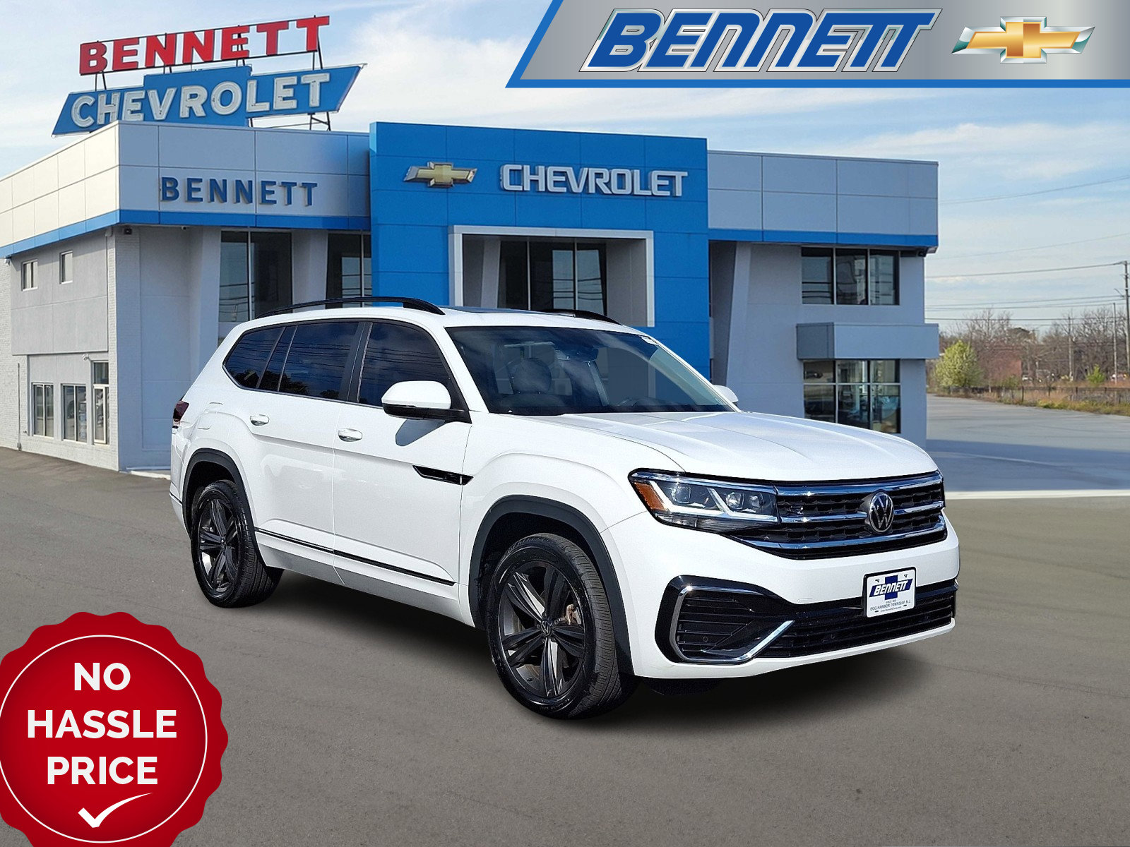 2021 Volkswagen Atlas SE w/Tech R-Line's photo