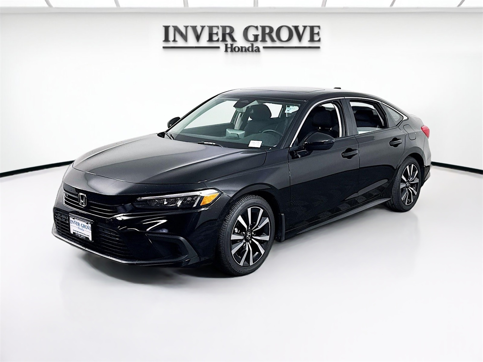 Used 2024 Honda Civic EX with VIN 2HGFE1F7XRH321091 for sale in Inver Grove, Minnesota