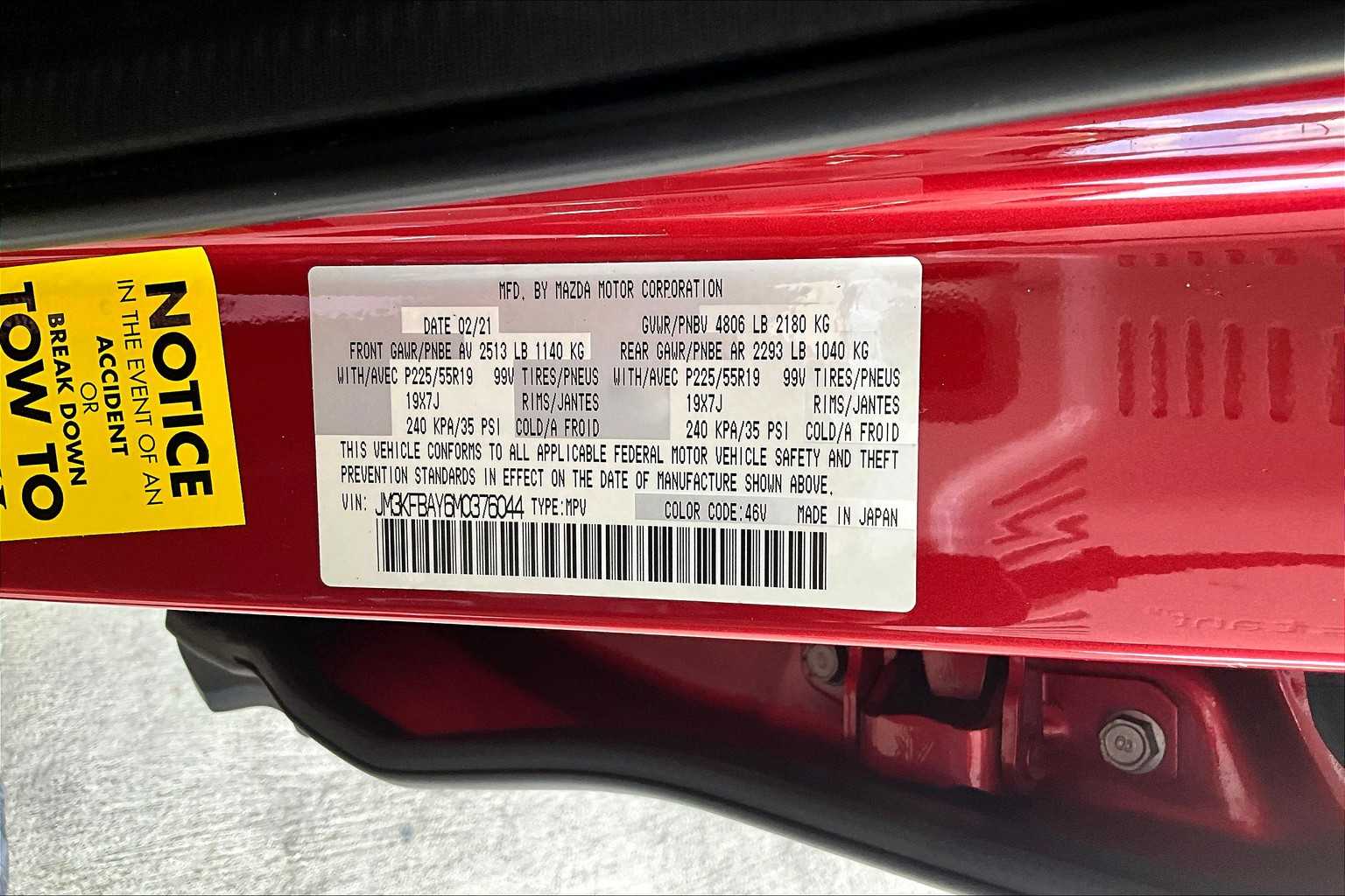 2021 Mazda CX-5 Grand Touring Reserve photo 31