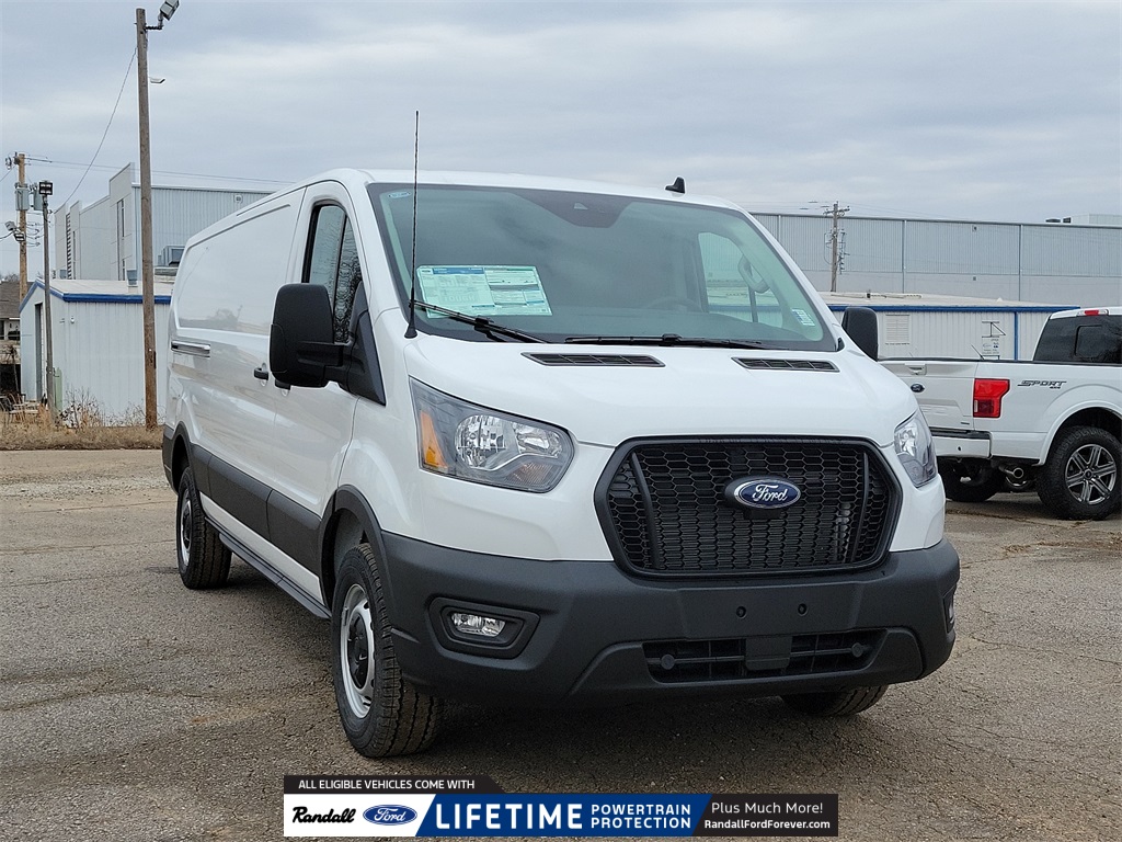New 2025 Oxford White Ford Cargo Van image 1