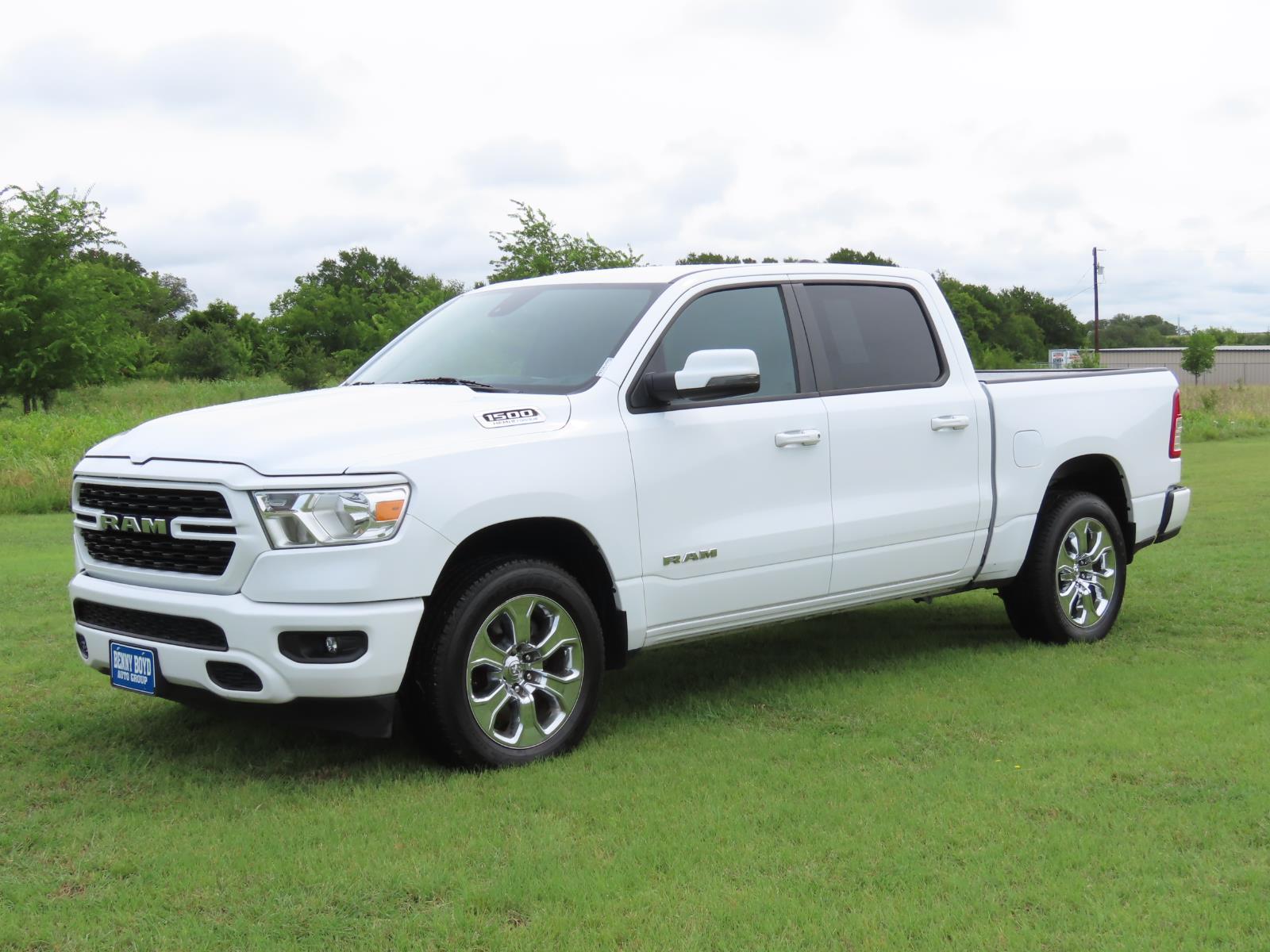 Used 2023 Bright White Clearcoat Ram Lone Star image 1