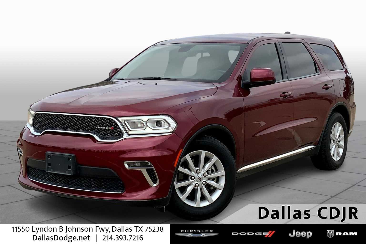 Certified PreOwned 2021 Dodge Durango SXT Sport Utility in Denton 