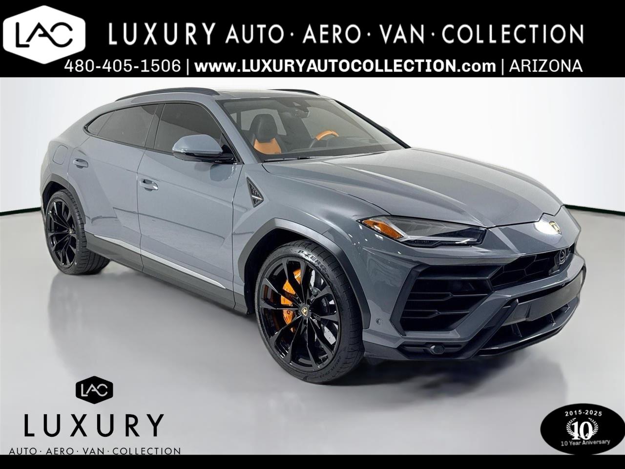 Used 2021 Grigio Telesto Pearl Lamborghini Pano Roof | Bang & Olufsen High End Sound | 23 Wheels