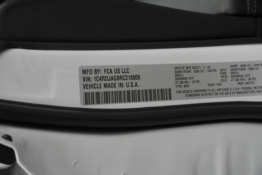 2024 Dodge Durango SXT Blacktop photo 40