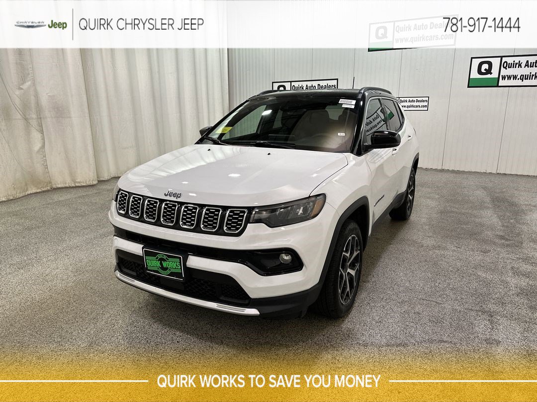 New 2025 Bright White Clearcoat Jeep Limited image 4