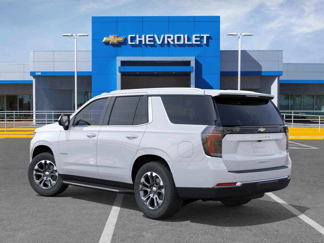 2025 Chevrolet Tahoe LS White at Robbins Nissan