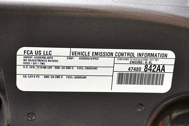 Used 2017 Gray Dodge 392 Hemi Scat Pack Shaker image 36