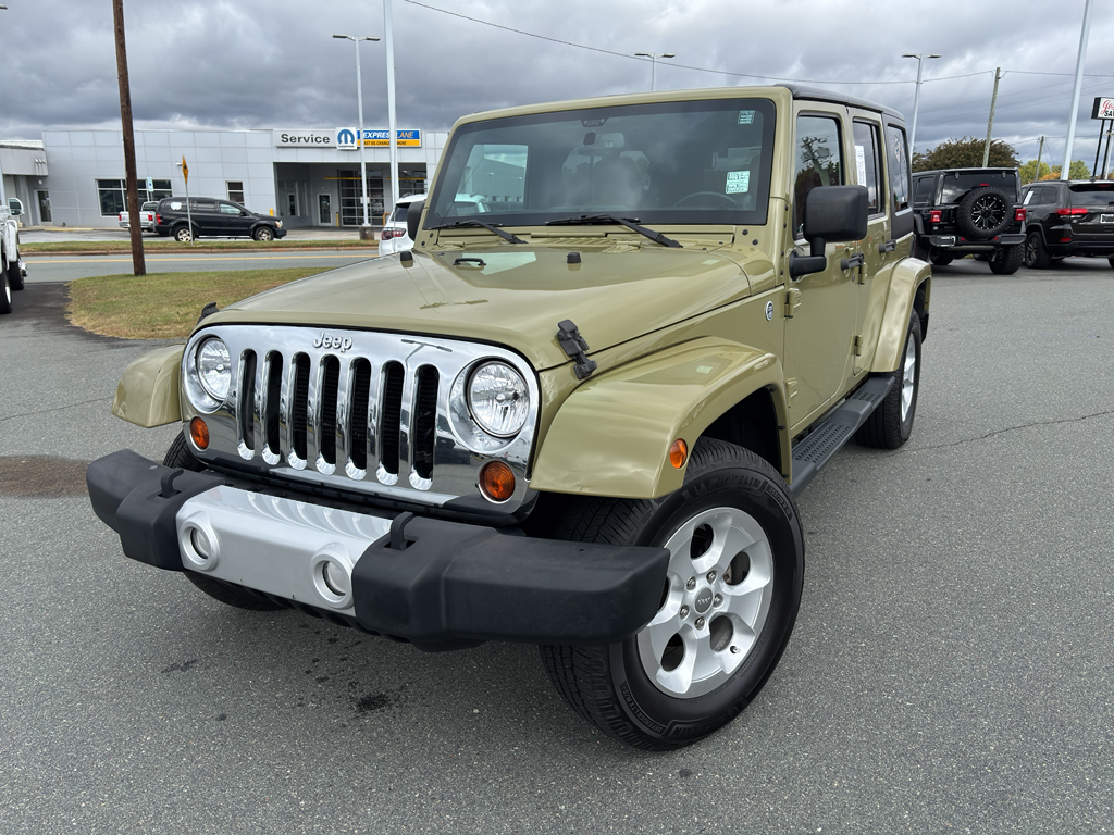 Used 2013 Jeep Wrangler Unlimited Sahara with VIN 1C4HJWEG2DL693974 for sale in Burlington, NC