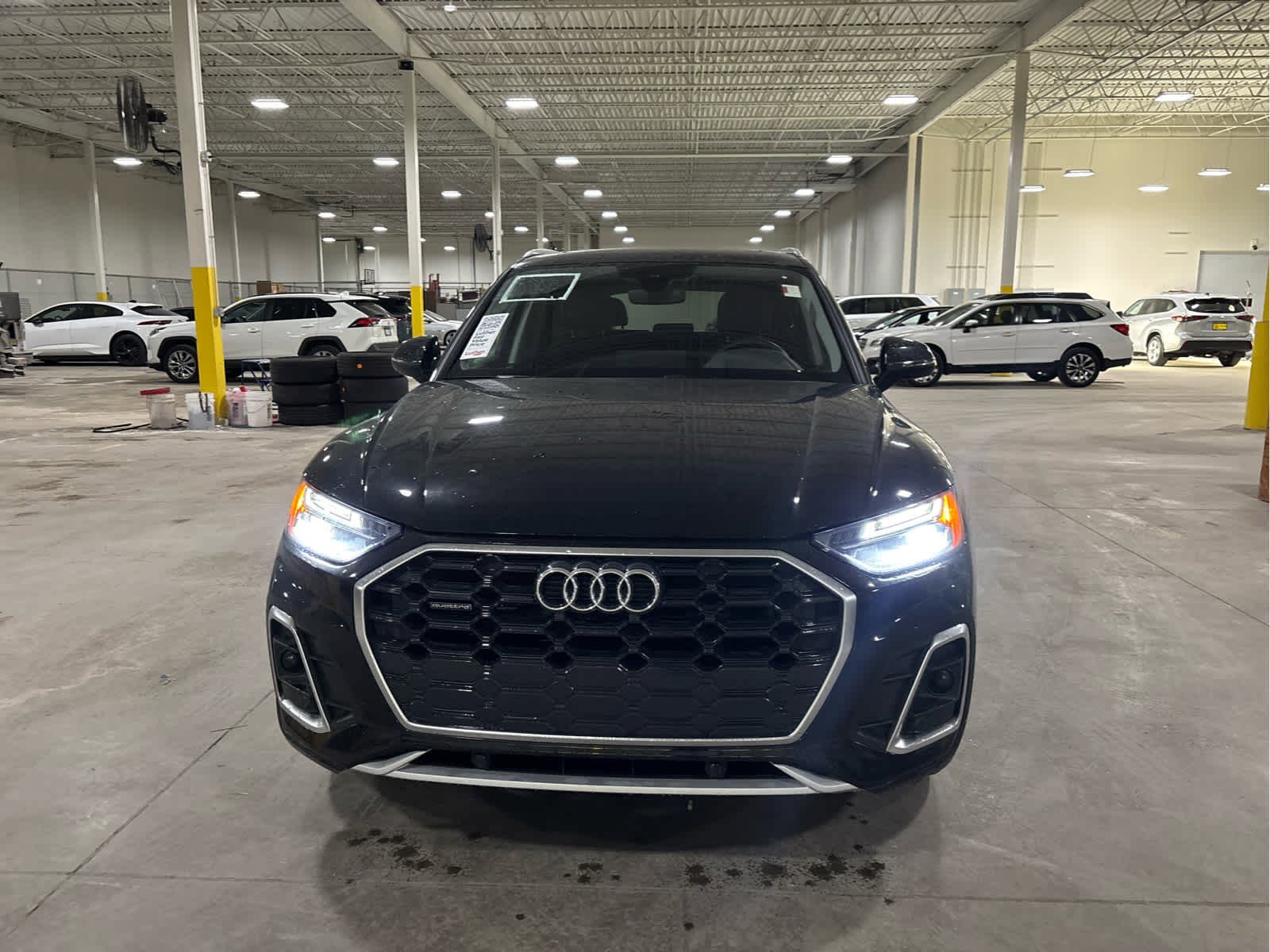 Used 2023 Audi Q5 Premium with VIN WA1GAAFY9P2173085 for sale in Golden Valley, Minnesota