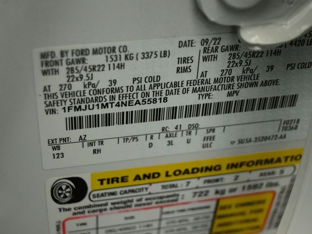 2022 FORD EXPEDITION - Image 38