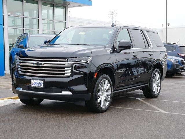 Used 2021 Chevrolet Tahoe High Country with VIN 1GNSKTKL5MR352754 for sale in Roseville, Minnesota