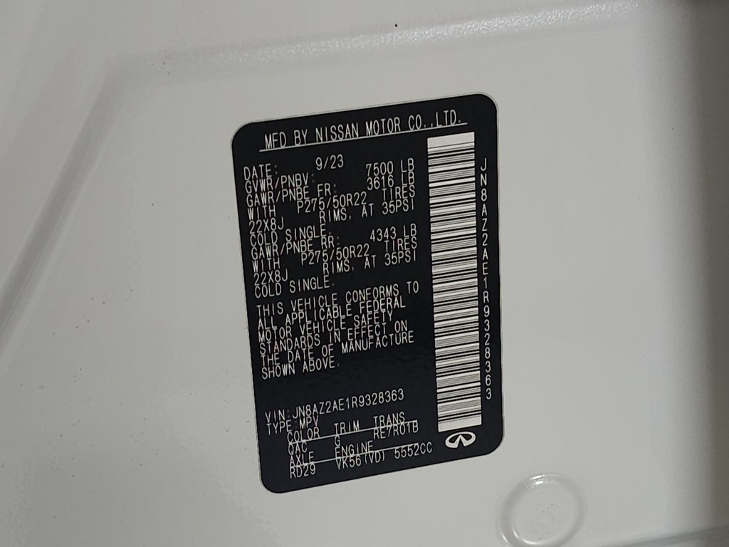 2024 INFINITI QX80 - Image 40