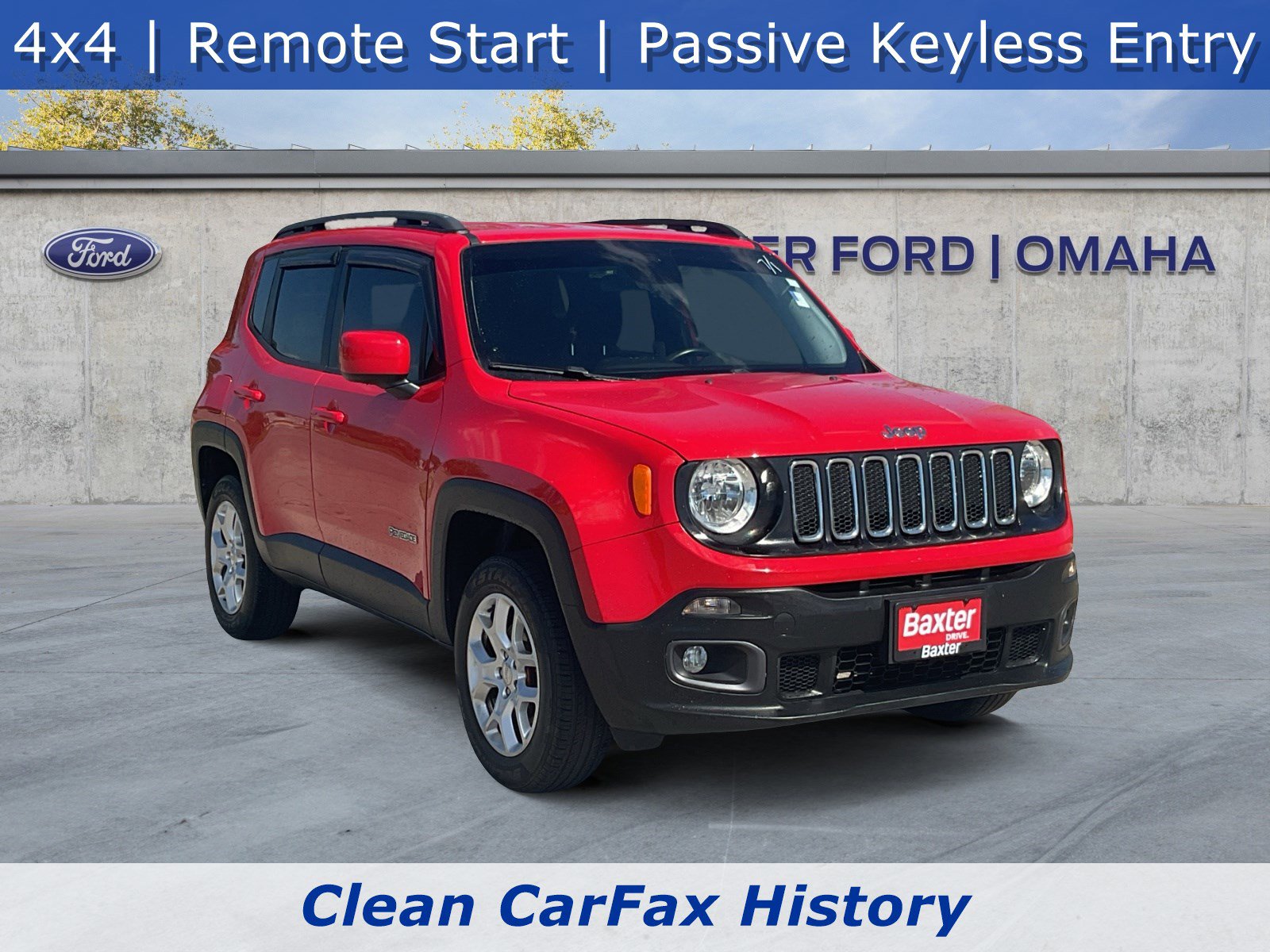 Used 2016 Jeep Renegade Latitude with VIN ZACCJBBTXGPD93345 for sale in Elkhorn, NE