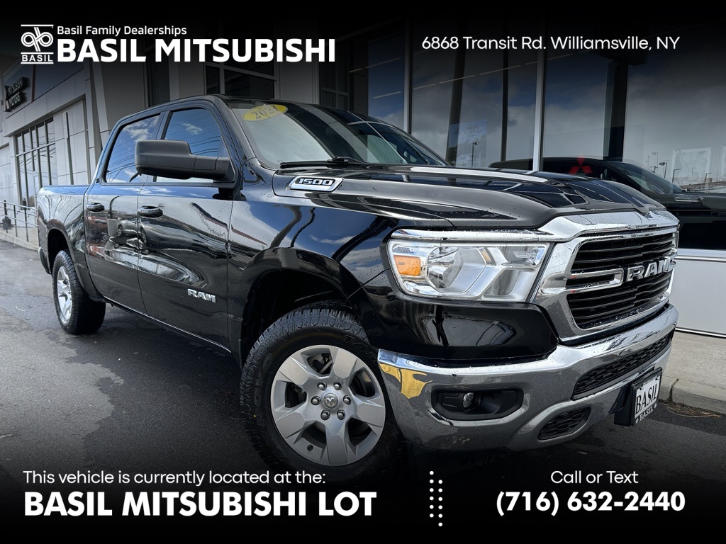 PreOwned 2021 Ram 1500 Big Horn/Lone Star 4D Crew Cab in Williamsville