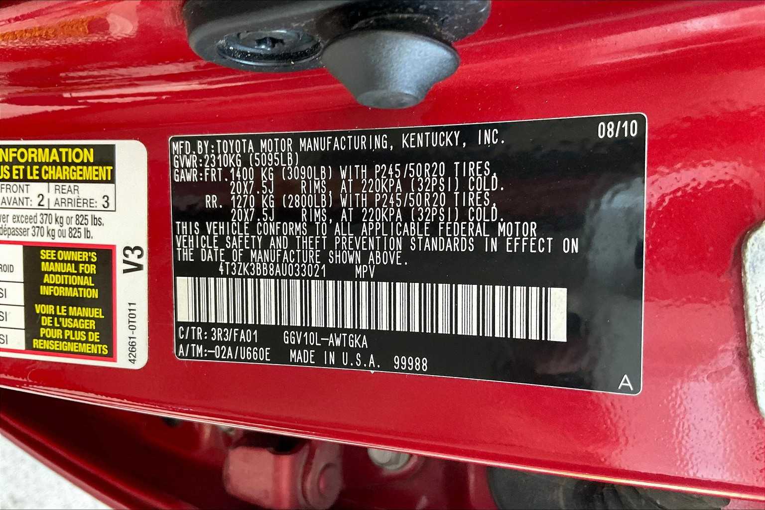 2010 Toyota Venza photo 32