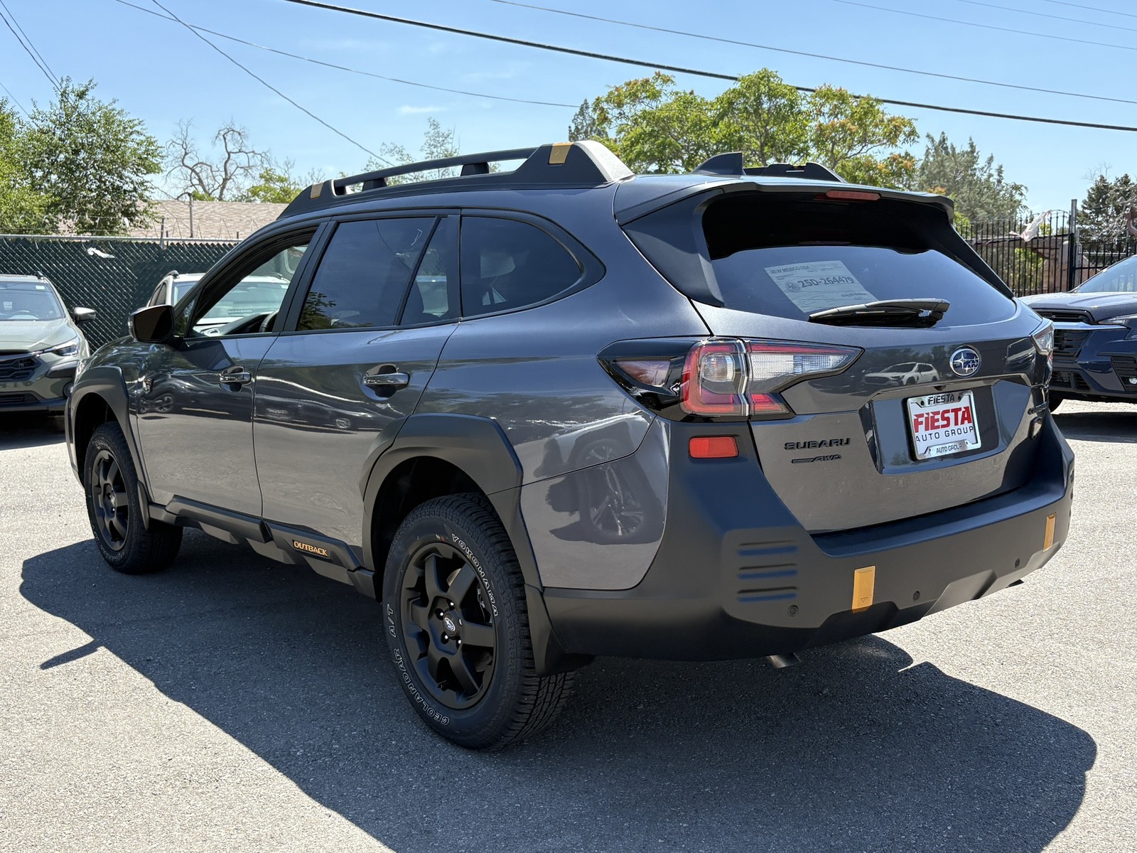 New 2025 Magnetite Gray Metallic Subaru Wilderness image 7