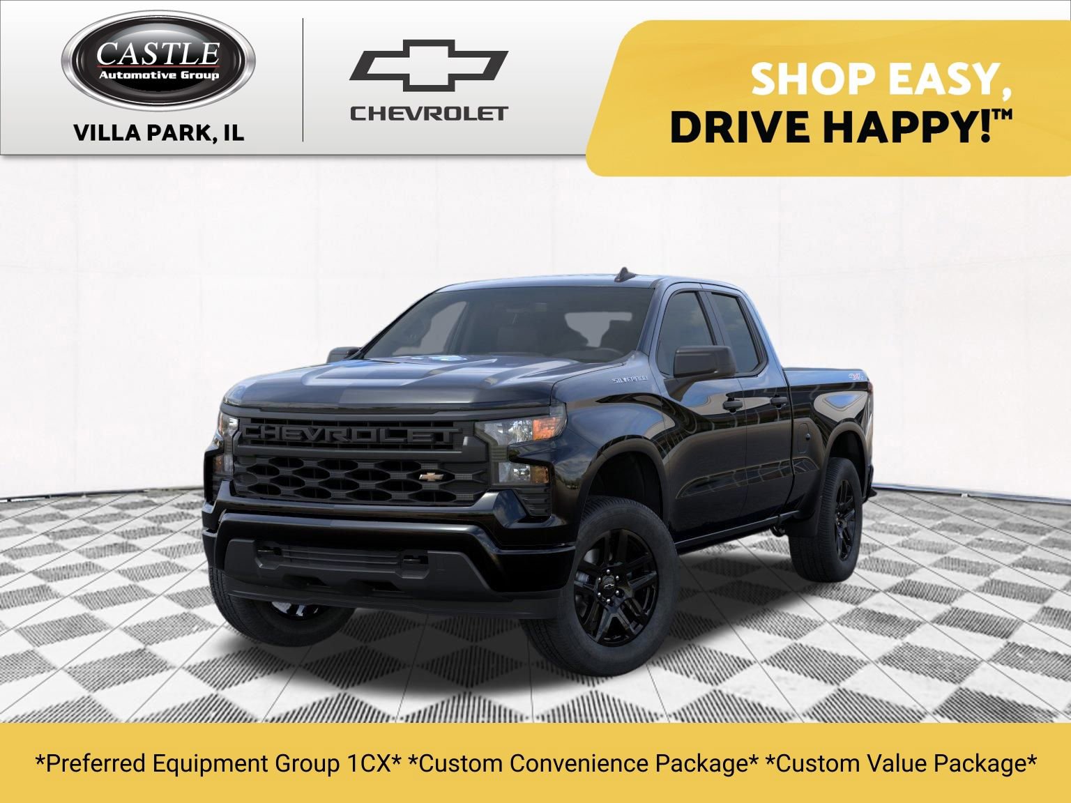 New 2024 Black Chevrolet Custom image 1