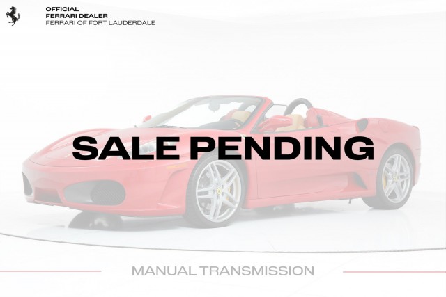 2005 Ferrari F430 SPIDER MANUAL 