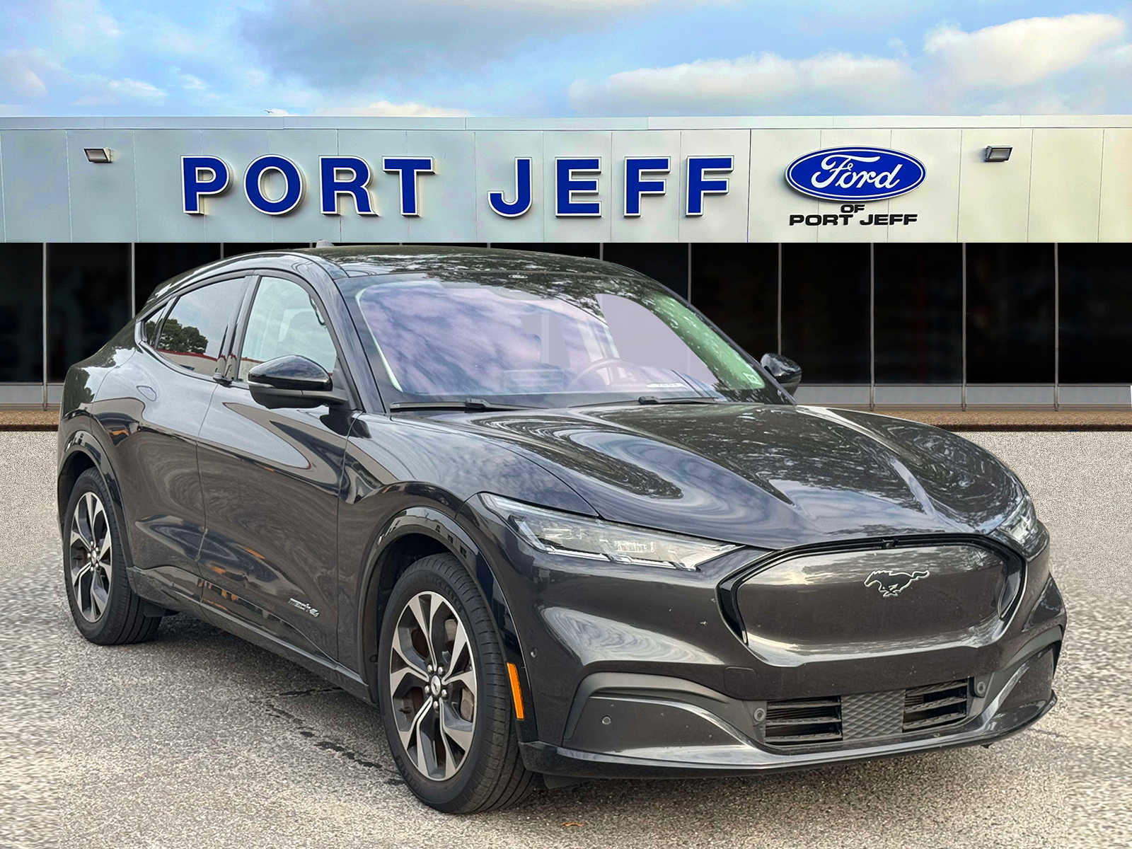 Certified 2021 Ford Mustang Mach-E Premium AWD with VIN 3FMTK3SS2MMA61064 for sale in Port Jefferson Station, NY