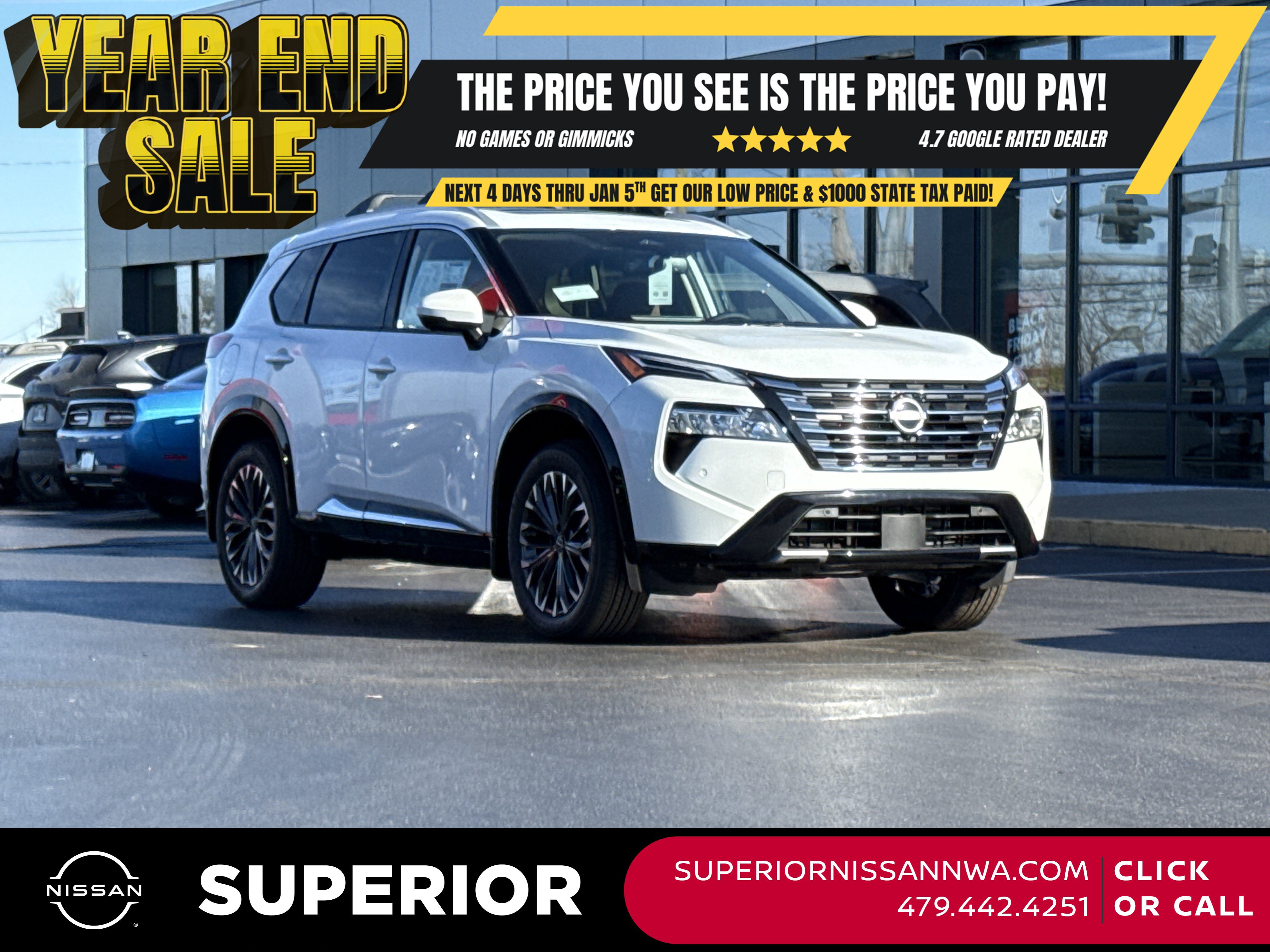 2026 Nissan Rogue Platinum's photo