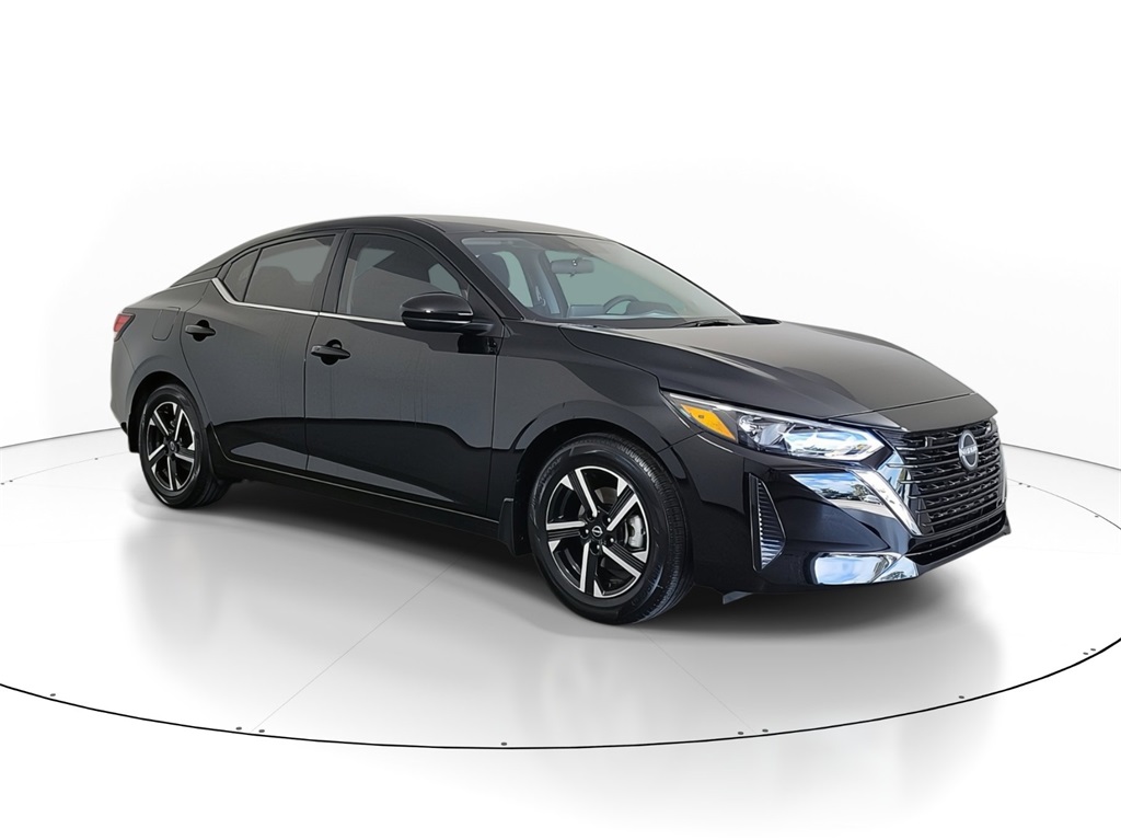 New 2025 Super Black Nissan SV image 1