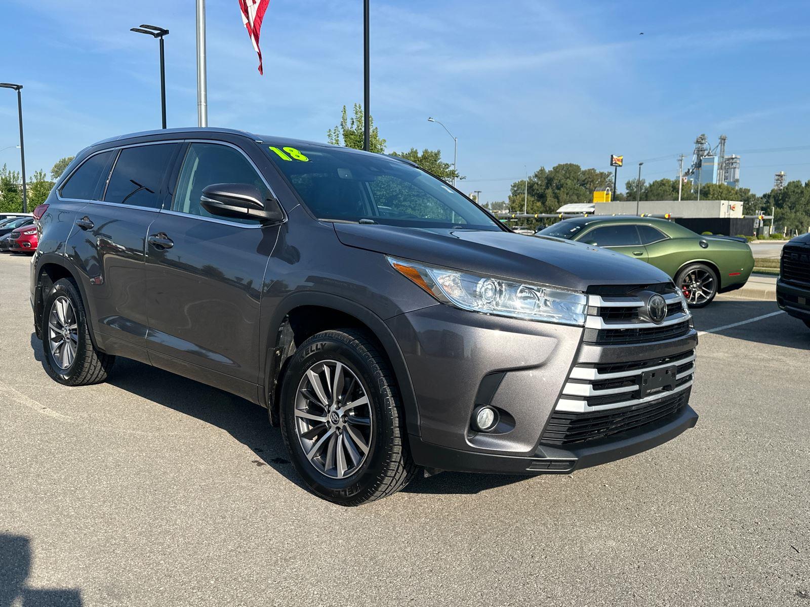 2018 Toyota Highlander XLE photo 4