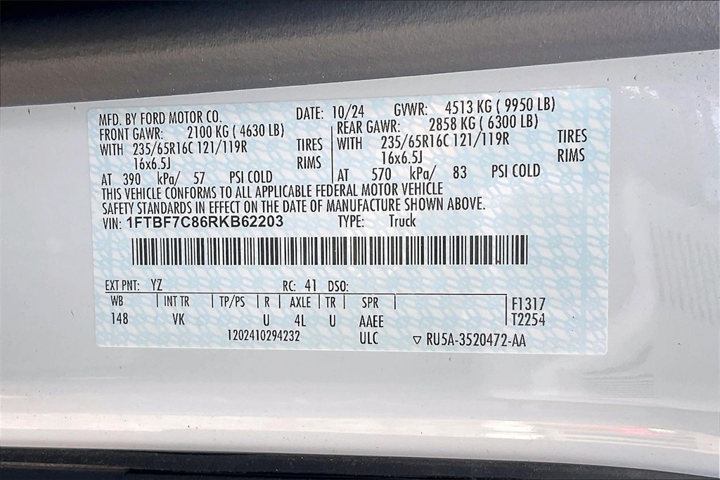 2024 FORD TRANSIT - Image 30