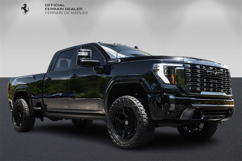 Used 2024 Black GMC Denali Ultimate image 1
