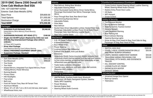 2019 GMC Sierra 2500 Denali HD Denali's photo