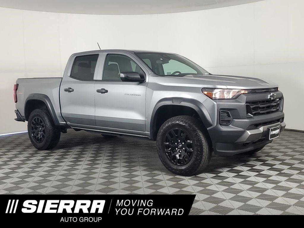 Used 2024 Gray Chevrolet Trail Boss image 1