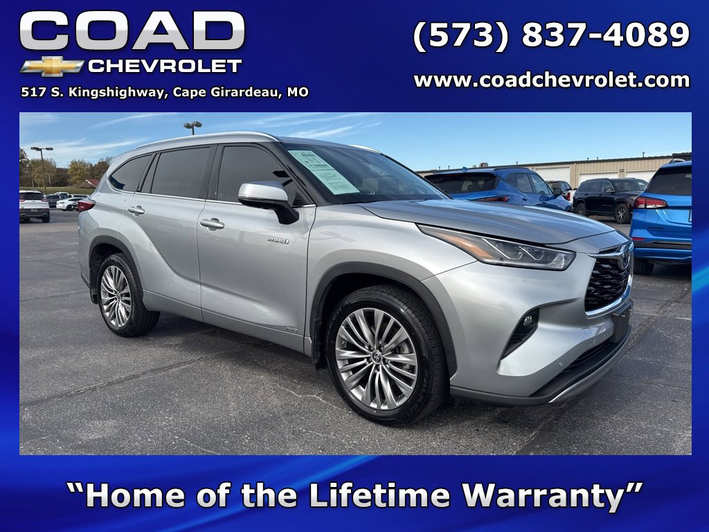 2021 Toyota Highlander Platinum's photo
