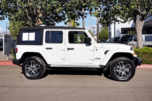 Certified Used 2024 White Jeep Sport S 4xe image 6