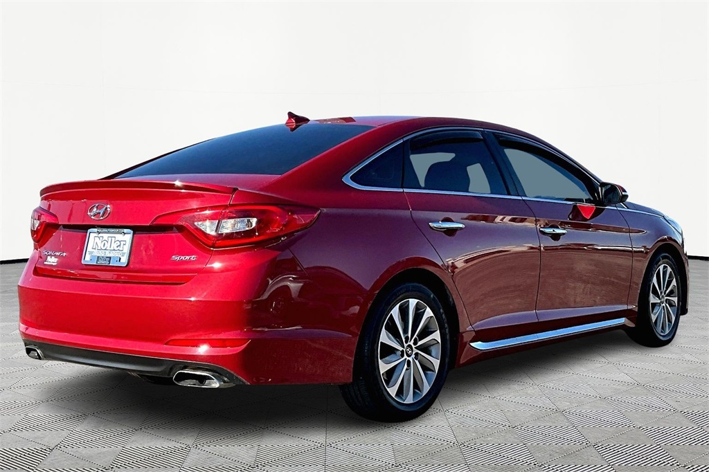Used 2017 Hyundai Sonata Sport with VIN 5NPE34AF5HH591464 for sale in Kansas City