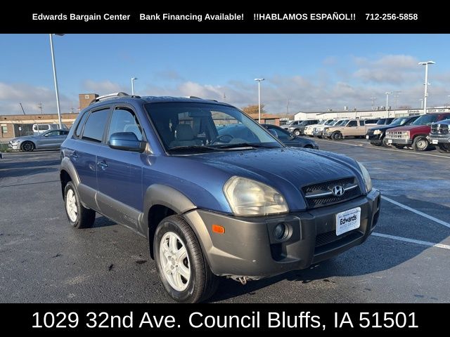 Used 2005 Hyundai Tucson GLS with VIN KM8JN12D85U196261 for sale in Council Bluffs, IA