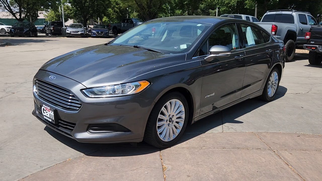 Used 2015 Ford Fusion Hybrid SE with VIN 3FA6P0LU3FR296487 for sale in Fort Collins, CO