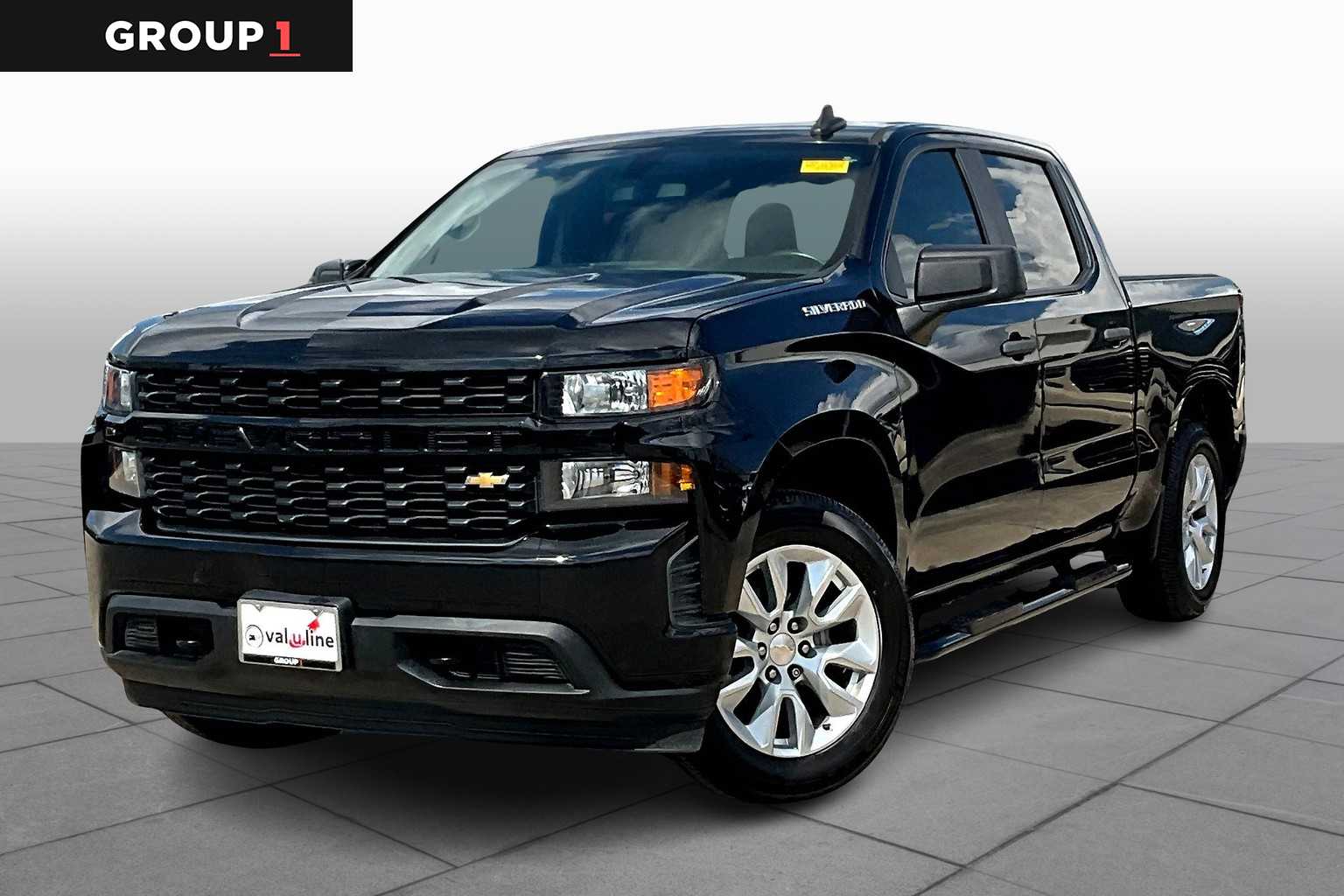 Pre-Owned 2019 Chevrolet Silverado 1500 Custom Crew Cab Pickup in
