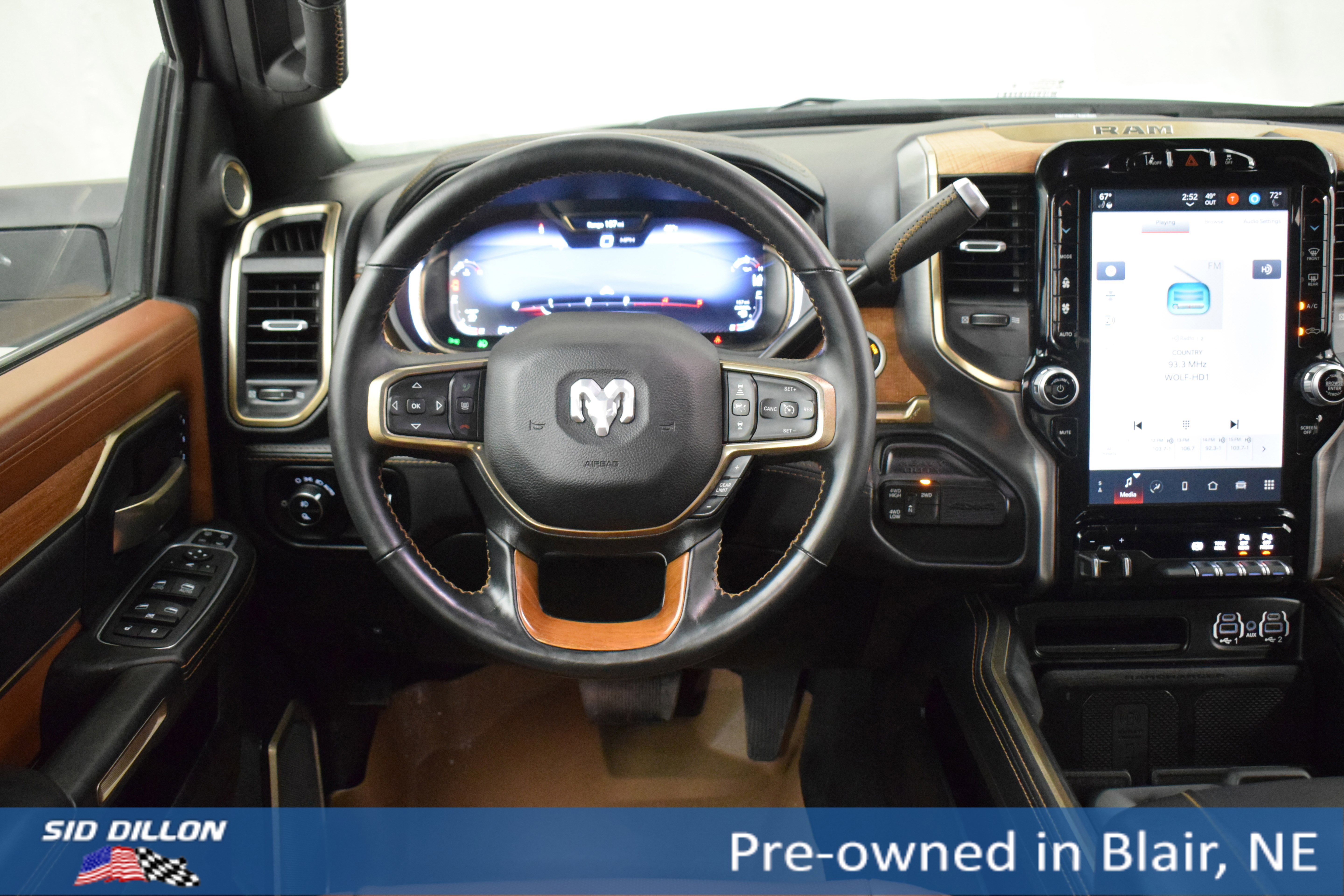 Used 2024 Bright White Clearcoat Ram Longhorn image 4